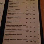 Hunters Landing Wine List