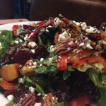 Roasted Beet & Peach Salad